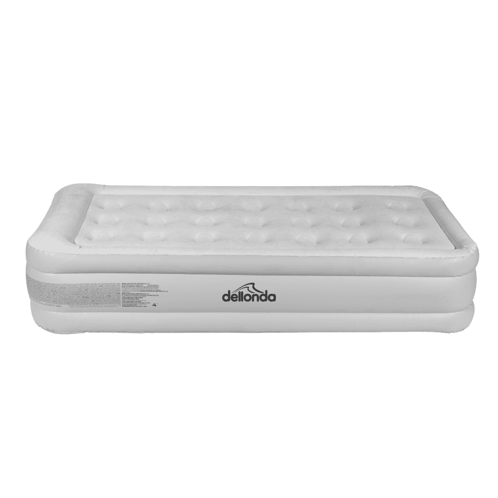 Dellonda Raised Air Bed with Removable Electric Pump & Storage Bag - Single Model No- DL144