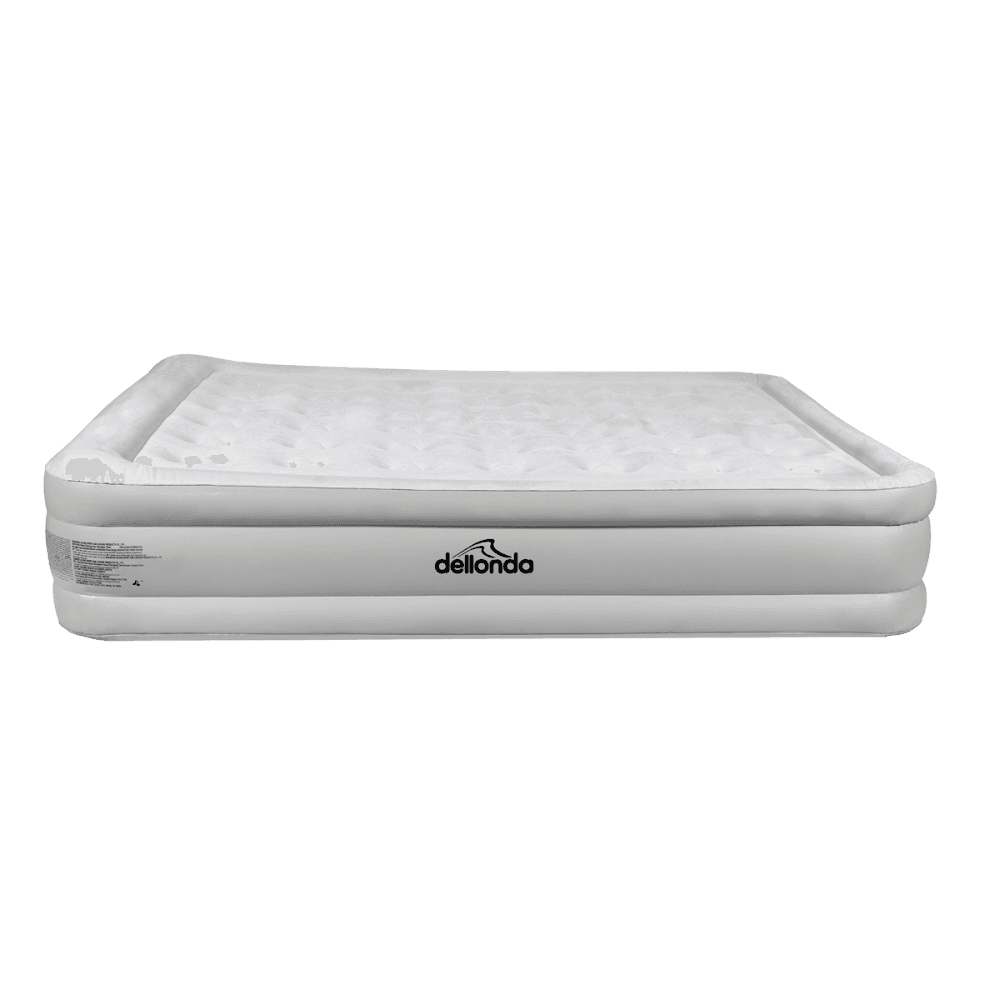 Dellonda Raised Air Bed with Removable Electric Pump & Storage Bag - Queen Model No- DL145