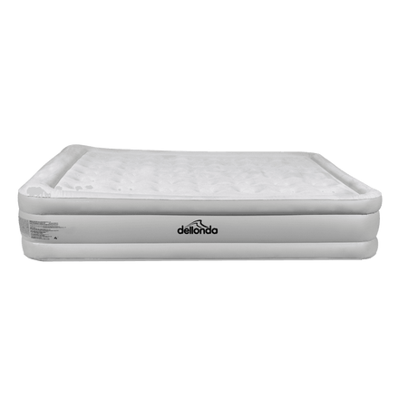 Dellonda Raised Air Bed with Removable Electric Pump & Storage Bag - Queen Model No- DL145