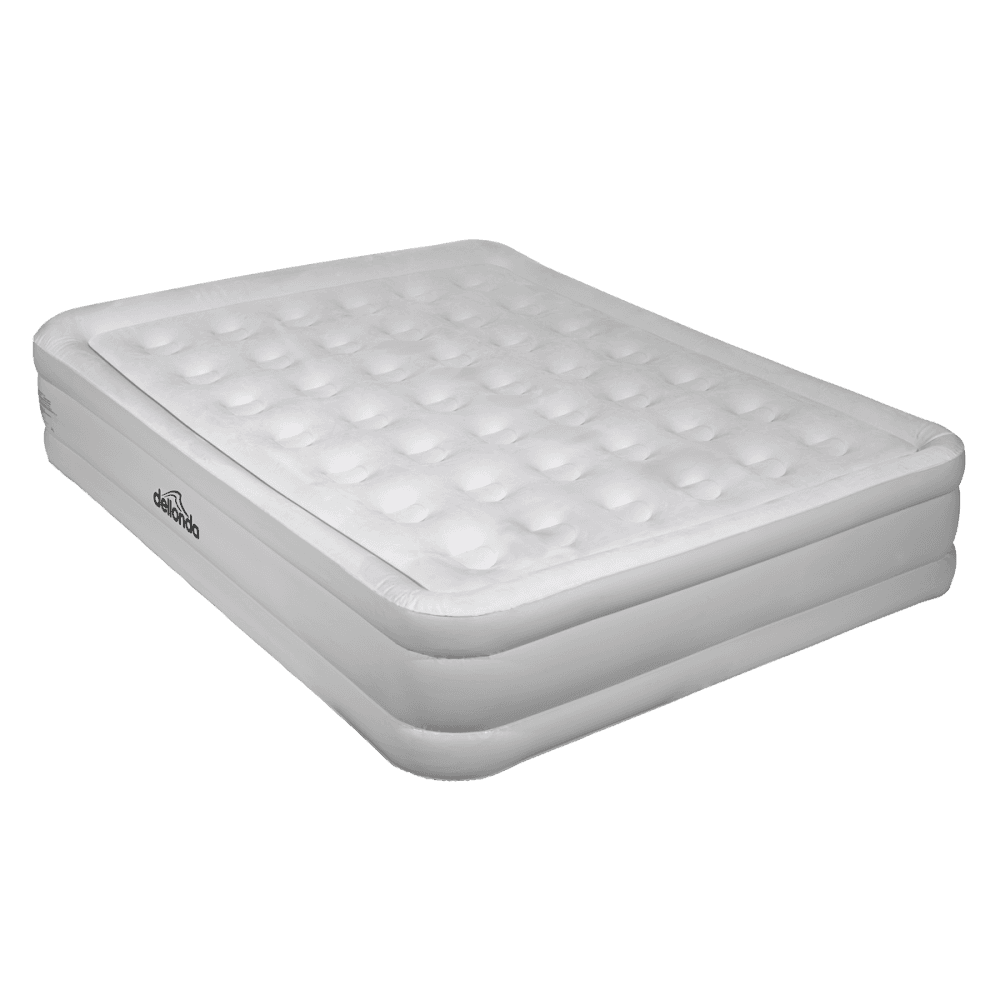 Dellonda Raised Air Bed with Removable Electric Pump & Storage Bag - Queen Model No- DL145