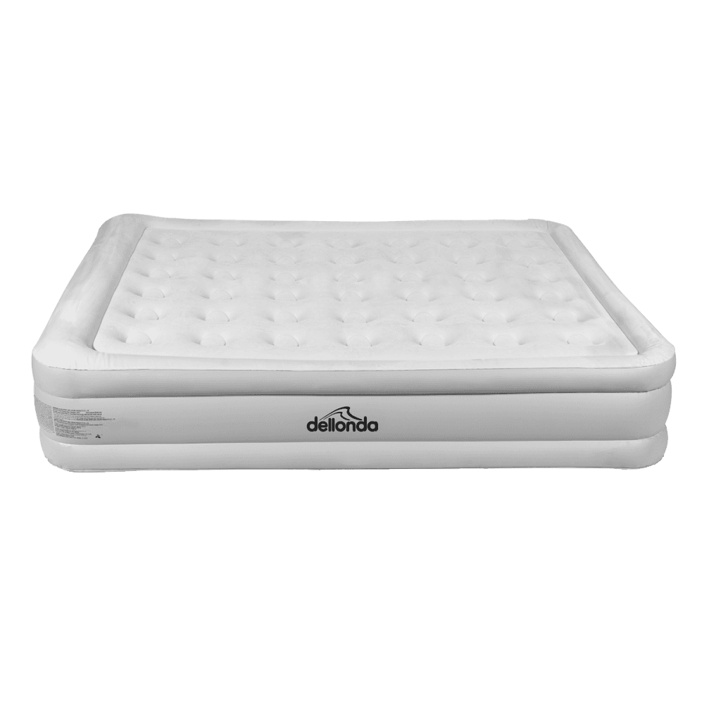Dellonda Raised Air Bed with Removable Electric Pump & Storage Bag - Queen Model No- DL145