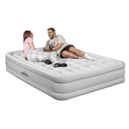 Dellonda Raised Air Bed with Removable Electric Pump & Storage Bag - Queen Model No- DL145