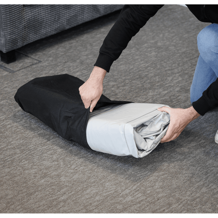Dellonda Raised Air Bed with Removable Electric Pump & Storage Bag - Queen Model No- DL145