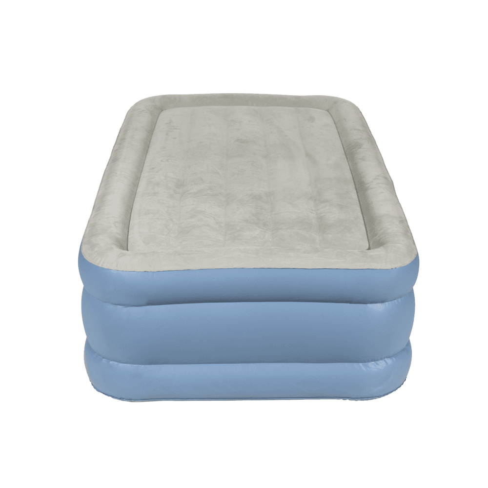 Dellonda Raised Air Bed with Built-in Electric Pump & Storage Bag - Single Model No- DL146