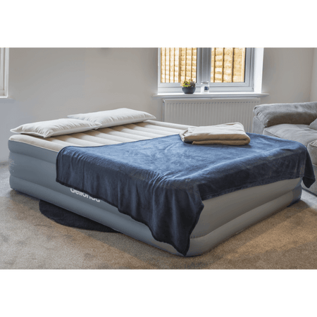 Dellonda Raised Air Bed with Built-in Electric Pump & Storage Bag - Queen Model No- DL147