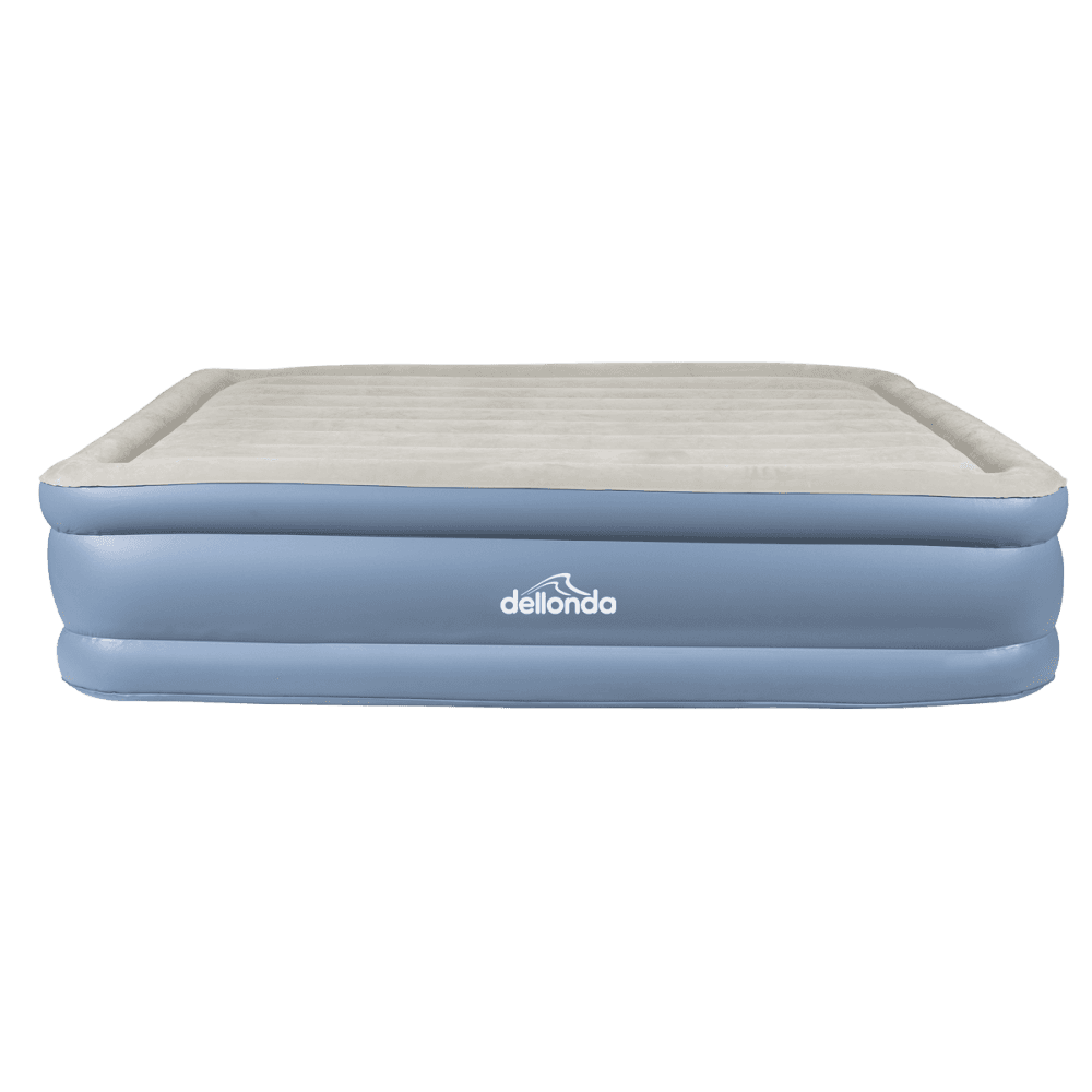 Dellonda Raised Air Bed with Built-in Electric Pump & Storage Bag - Queen Model No- DL147