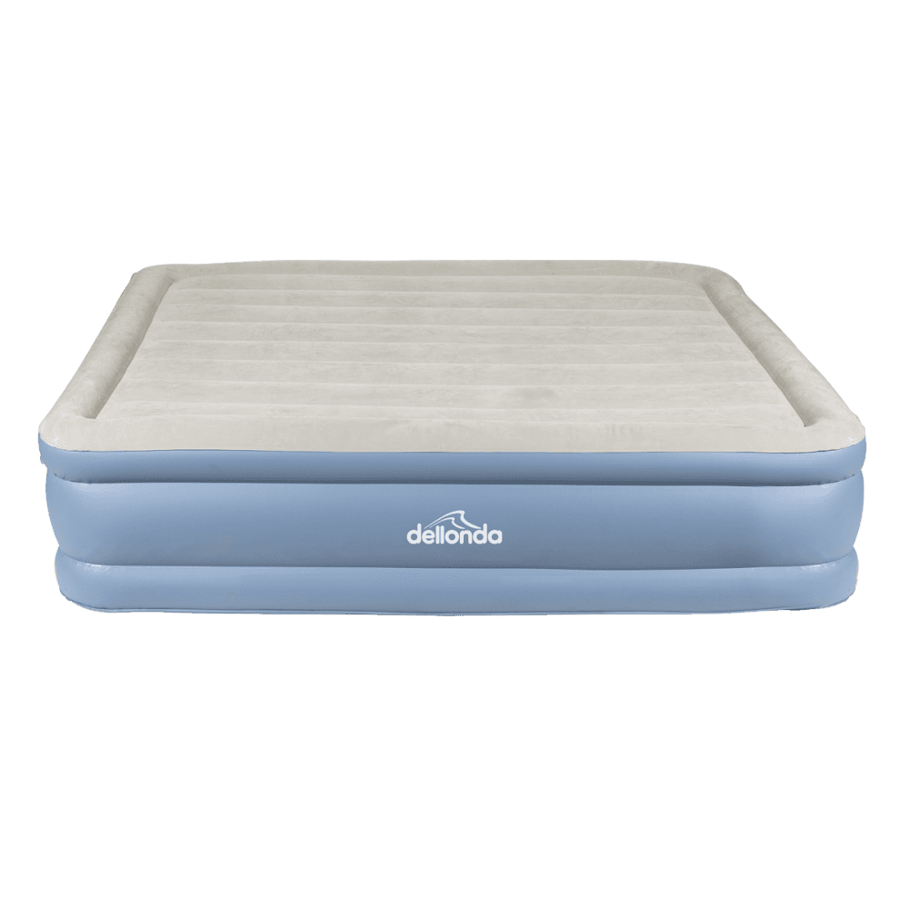 Dellonda Raised Air Bed with Built-in Electric Pump & Storage Bag - Queen Model No- DL147
