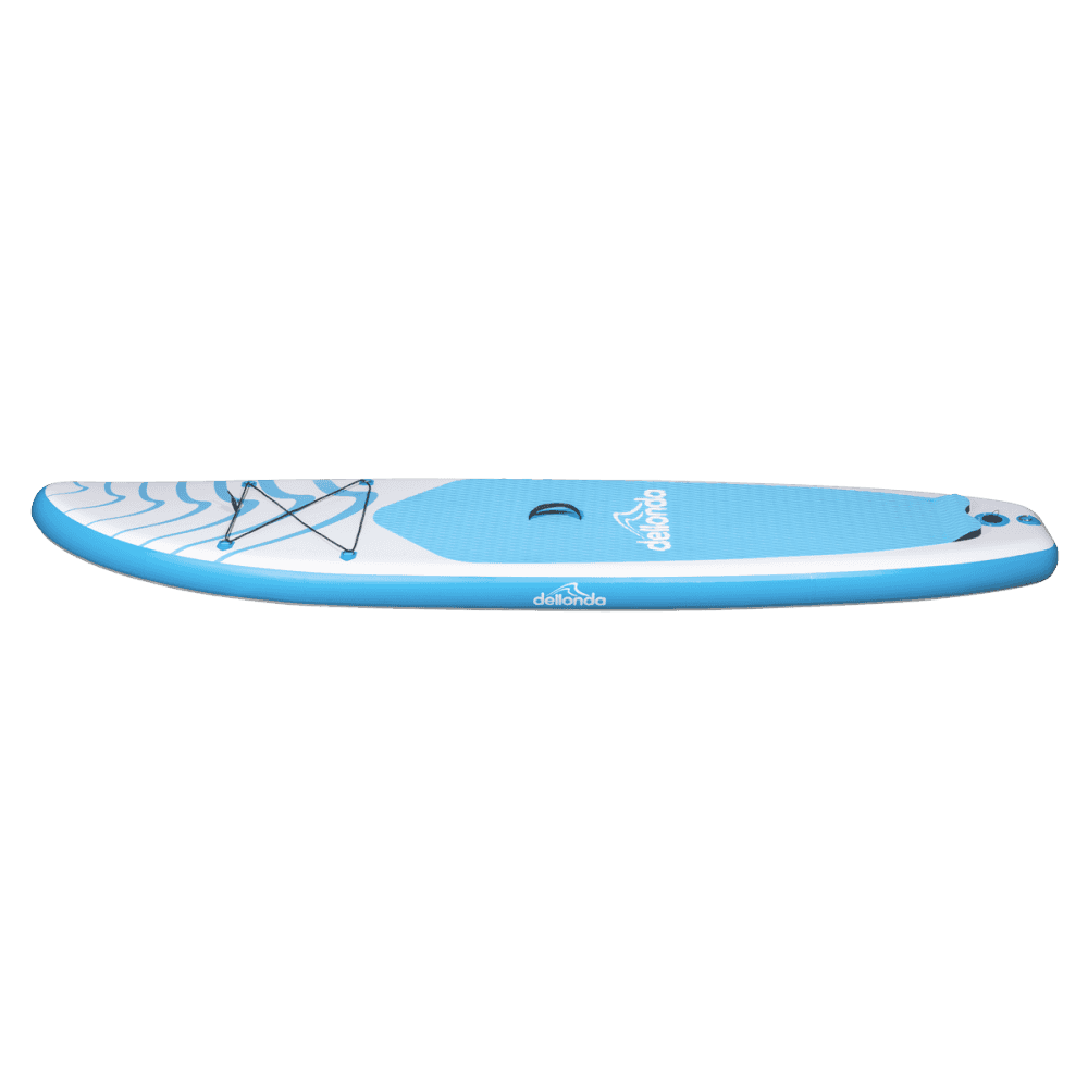 Dellonda Inflatable Stand-Up Paddle Board 10'6" - Light Blue/White Model No- DL152