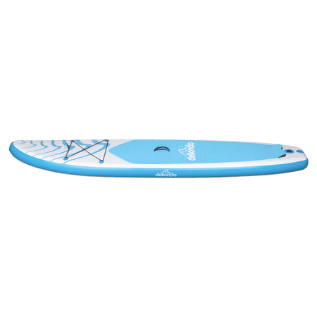 Dellonda Inflatable Stand-Up Paddle Board 10'6" - Light Blue/White Model No- DL152