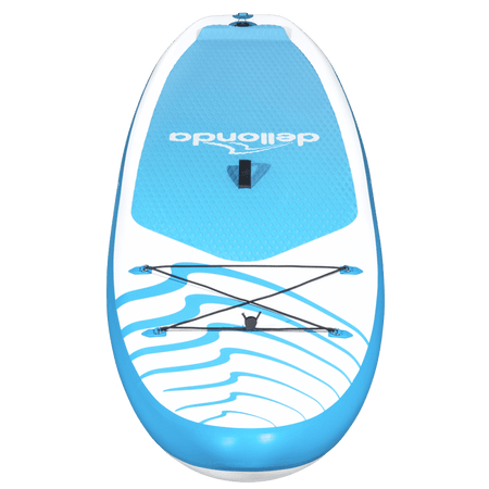 Dellonda Inflatable Stand-Up Paddle Board 10'6" - Light Blue/White Model No- DL152