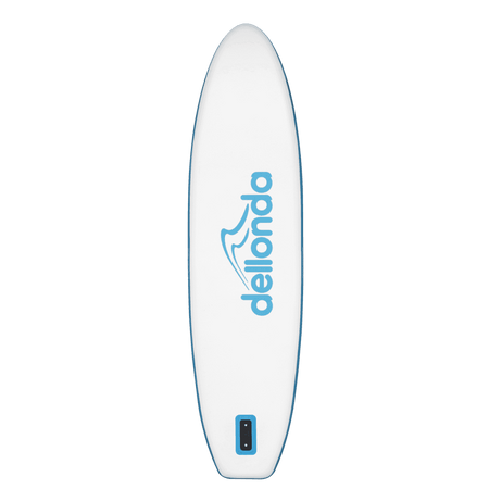 Dellonda Inflatable Stand-Up Paddle Board 10'6" - Light Blue/White Model No- DL152