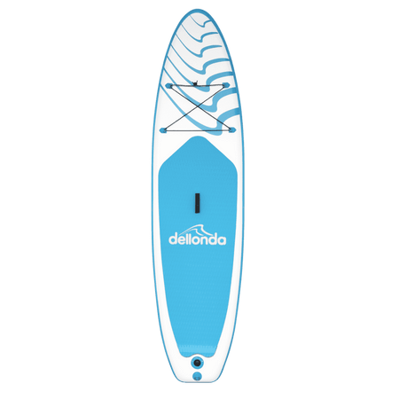 Dellonda Inflatable Stand-Up Paddle Board 10'6" - Light Blue/White Model No- DL152