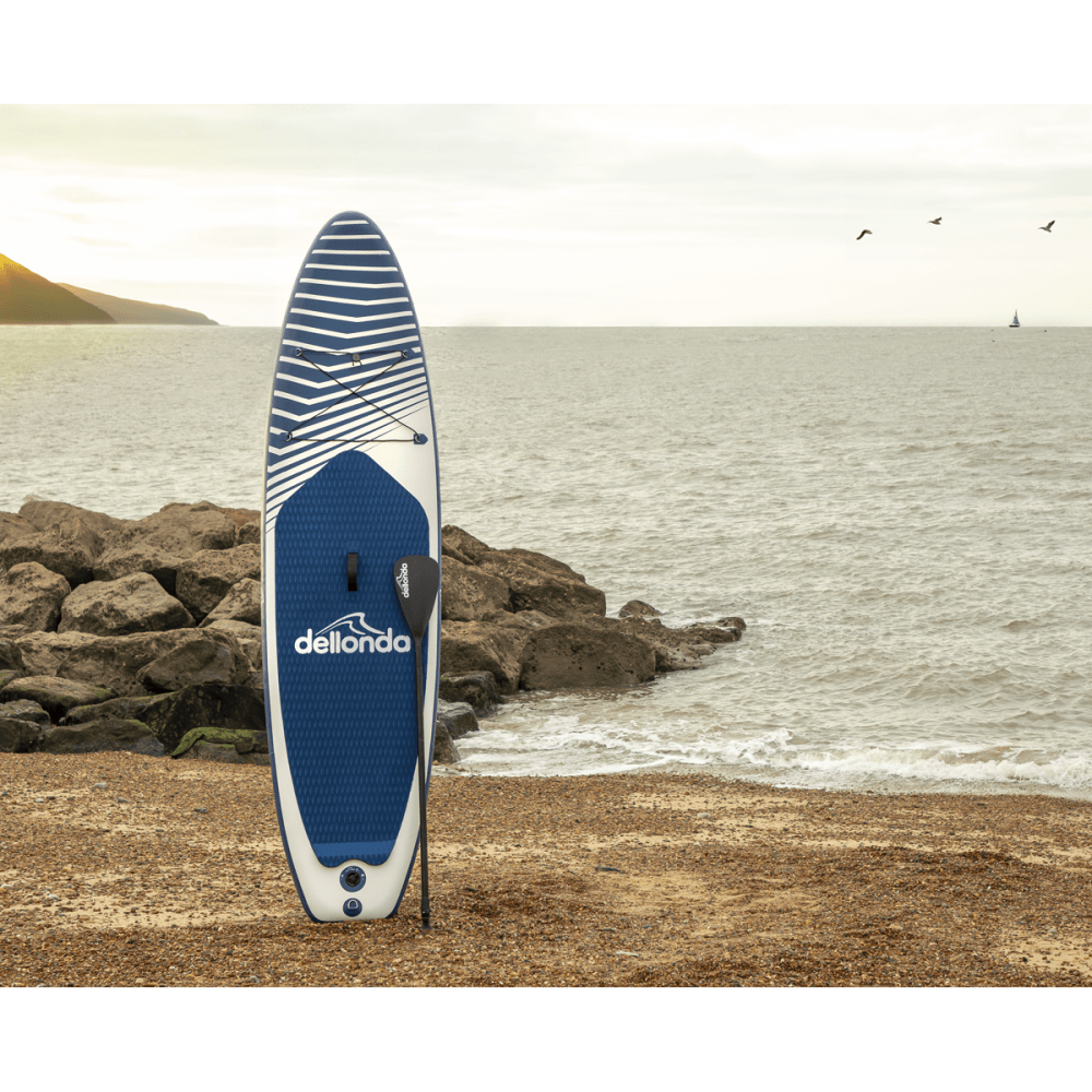 Dellonda Inflatable Stand-Up Paddle Board 10'2" - Dark Blue Model No- DL153