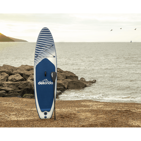 Dellonda Inflatable Stand-Up Paddle Board 10'2" - Dark Blue Model No- DL153
