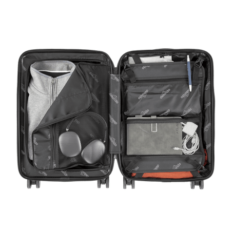 Dellonda Cabin Size Luggage with Laptop Compartments & Dual TSA Lock 20" Model No- DL157