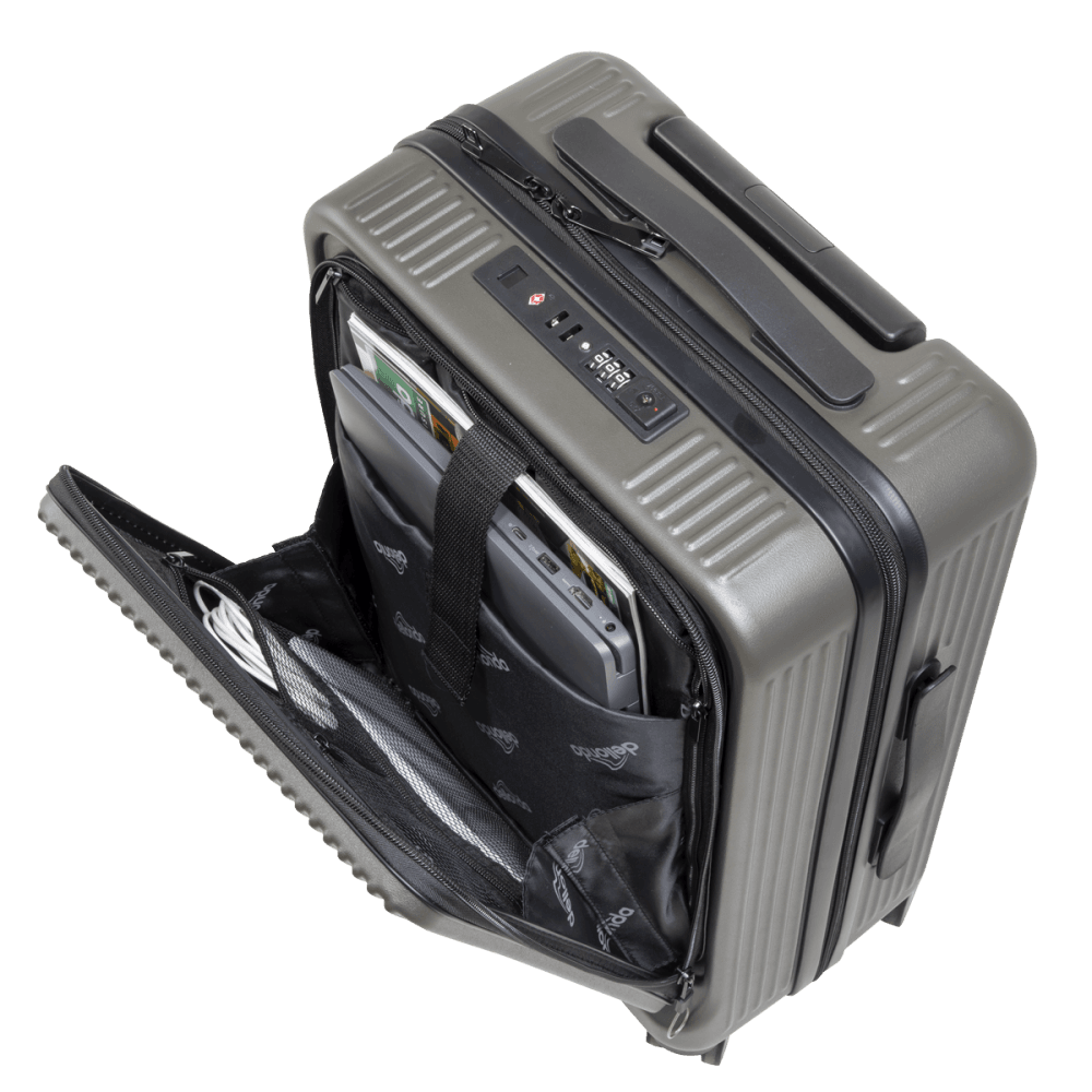 Dellonda Cabin Size Luggage with Laptop Compartments & Dual TSA Lock 20" Model No- DL157