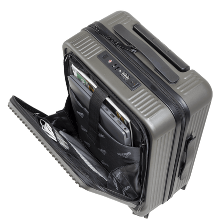 Dellonda Cabin Size Luggage with Laptop Compartments & Dual TSA Lock 20" Model No- DL157