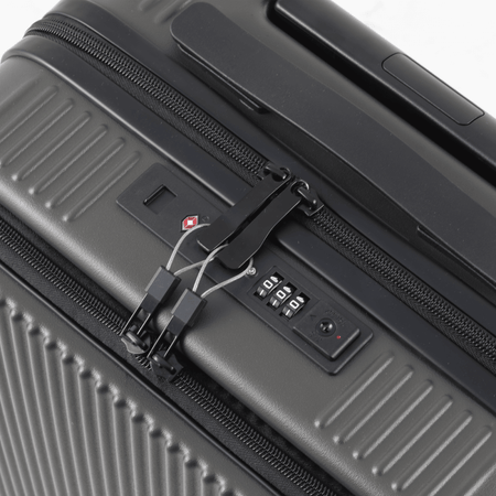 Dellonda Cabin Size Luggage with Laptop Compartments & Dual TSA Lock 20" Model No- DL157