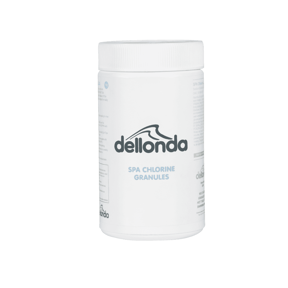 Dellonda Chlorine Granules for Hot Tubs/Spas & Swimming Pools 1kg Model No- DL50