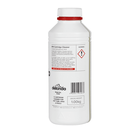 Dellonda Universal Filter Cartridge Cleaner for Hot Tubs/Spas & Swimming Pools 1L Model No- DL56