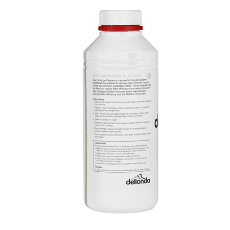 Dellonda Universal Filter Cartridge Cleaner for Hot Tubs/Spas & Swimming Pools 1L Model No- DL56
