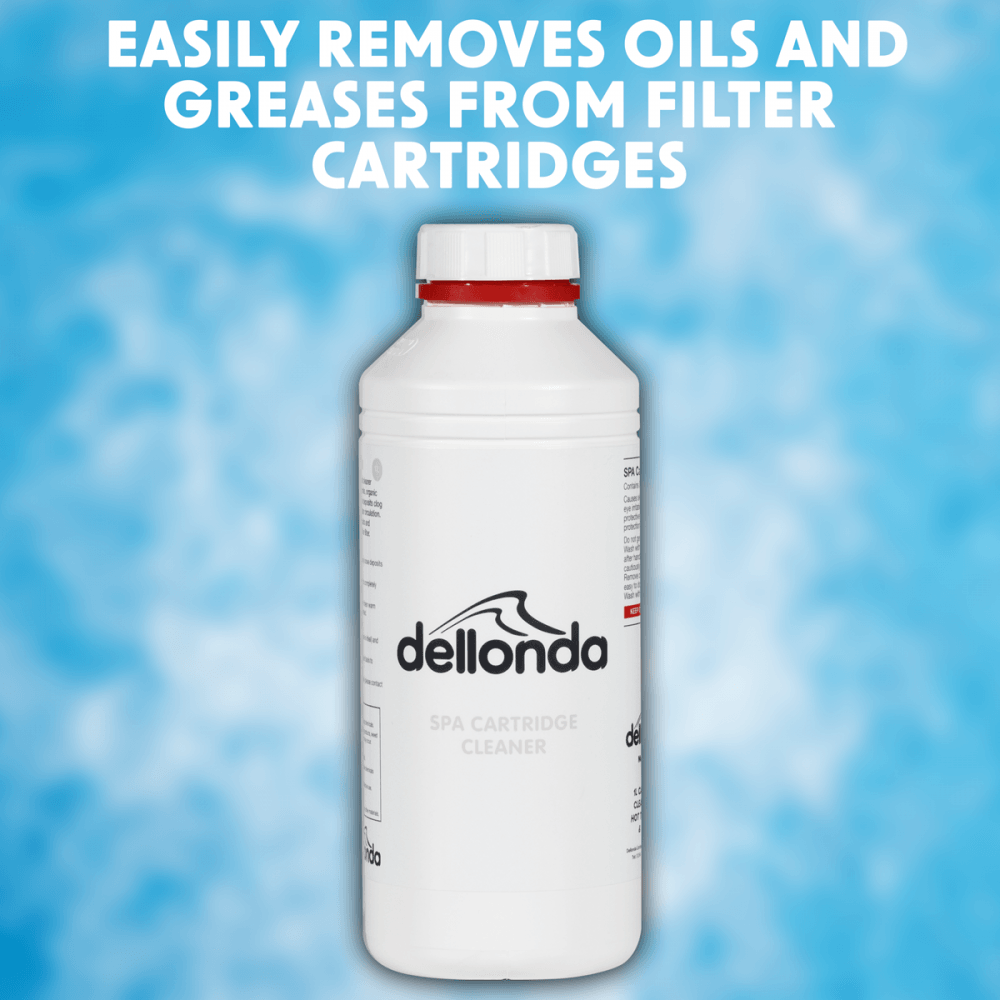 Dellonda Universal Filter Cartridge Cleaner for Hot Tubs/Spas & Swimming Pools 1L Model No- DL56
