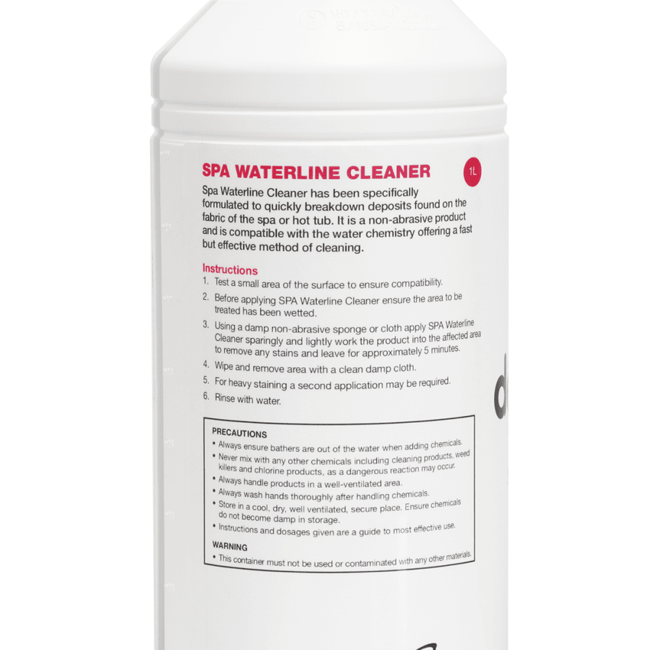 Dellonda Hot Tub/Spa Waterline/Surface Cleaner 1L Model No- DL58