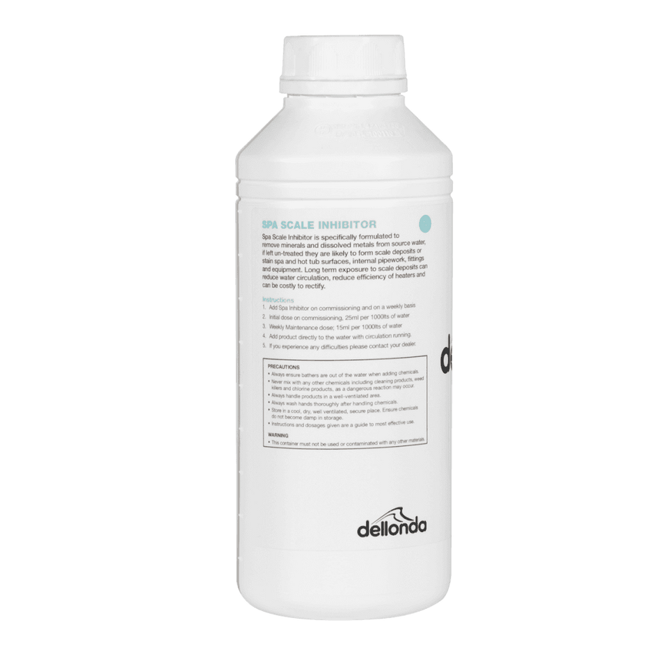 Dellonda Hot Tub/Spa Scale Inhibitor 1L Model No- DL59