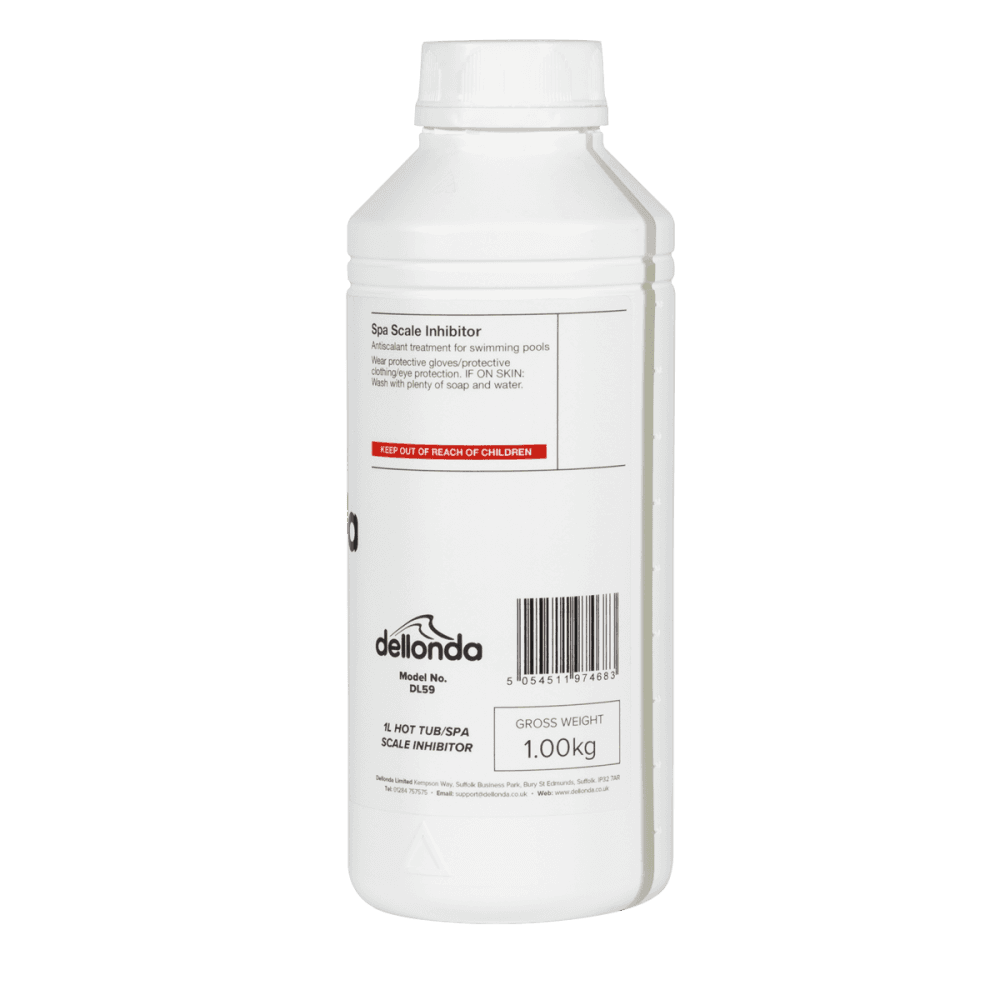 Dellonda Hot Tub/Spa Scale Inhibitor 1L Model No- DL59