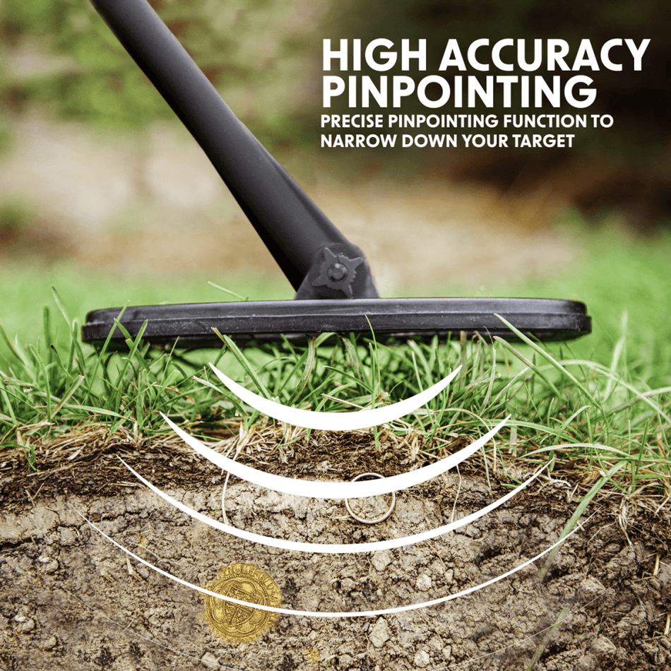 Dellonda Lightweight Metal Detector with High Accuracy Pinpoint Function Model No- DL6
