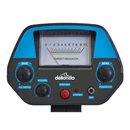 Dellonda Lightweight Metal Detector with High Accuracy Pinpoint Function Model No- DL6