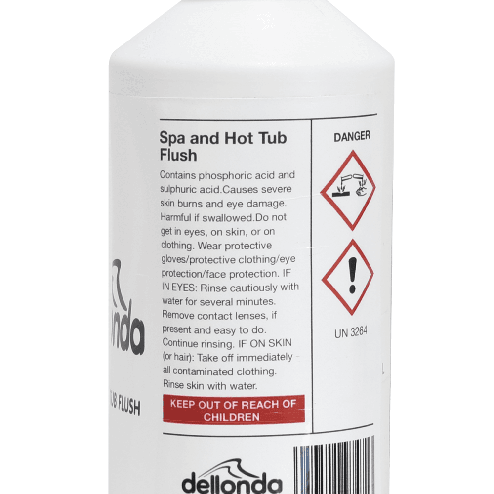 Dellonda Hot Tub/Spa Flush Cleaner 500ml Model No- DL60