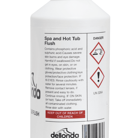 Dellonda Hot Tub/Spa Flush Cleaner 500ml Model No- DL60
