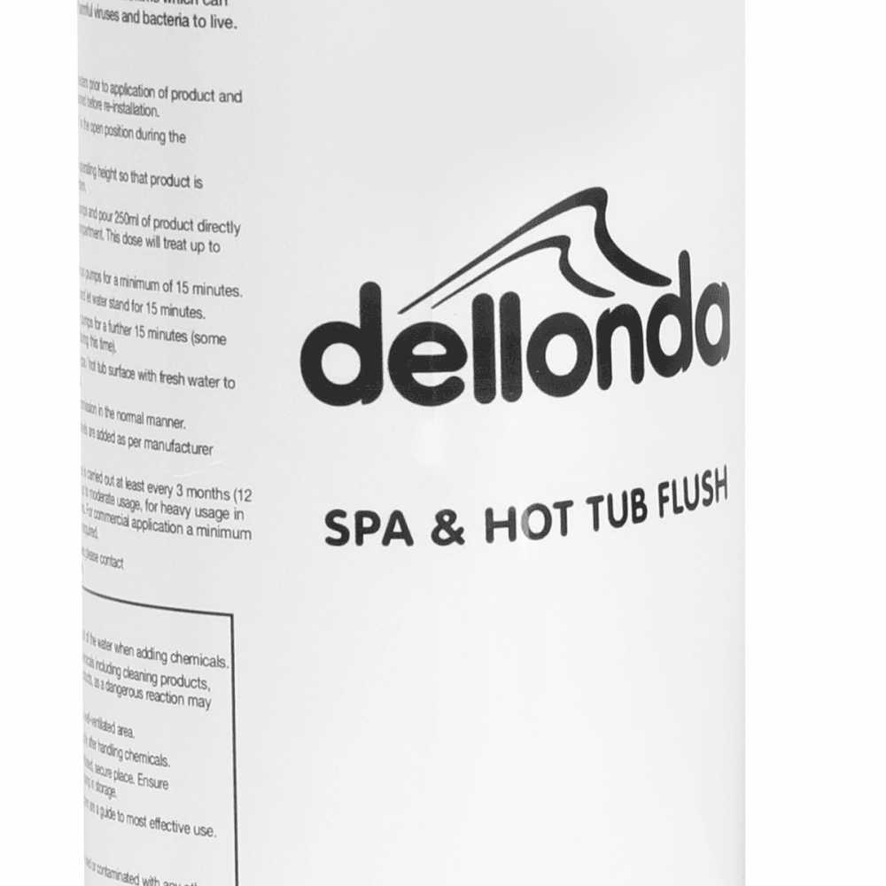 Dellonda Hot Tub/Spa Flush Cleaner 500ml Model No- DL60