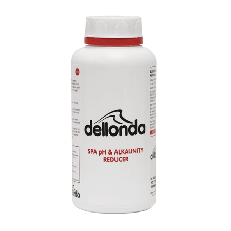 Dellonda Hot Tub/Spa Starter Kit - Chlorine, pH Increaser, Dry Acid, Foam Down & Test Strips Model No- DL62