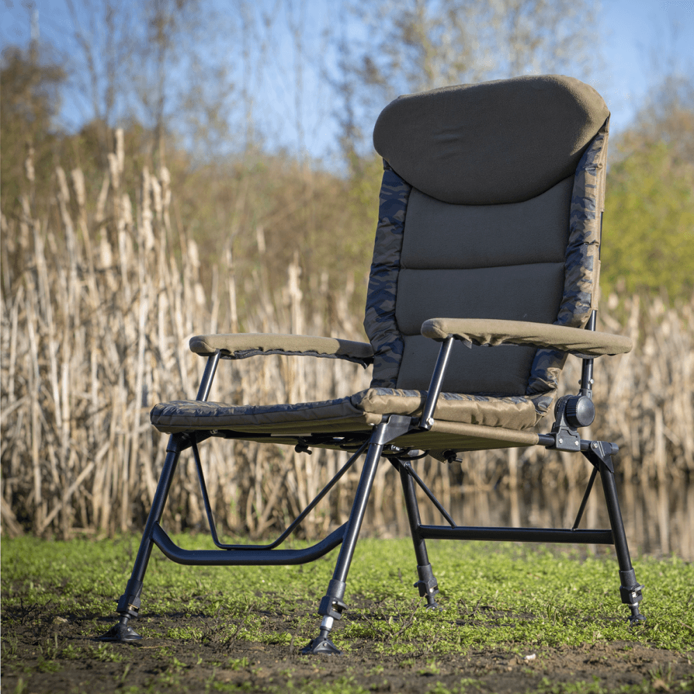 Dellonda Portable Reclining Chair with Armrests Model No- DL73