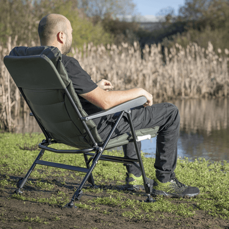 Dellonda Portable Reclining Chair with Armrests Model No- DL74