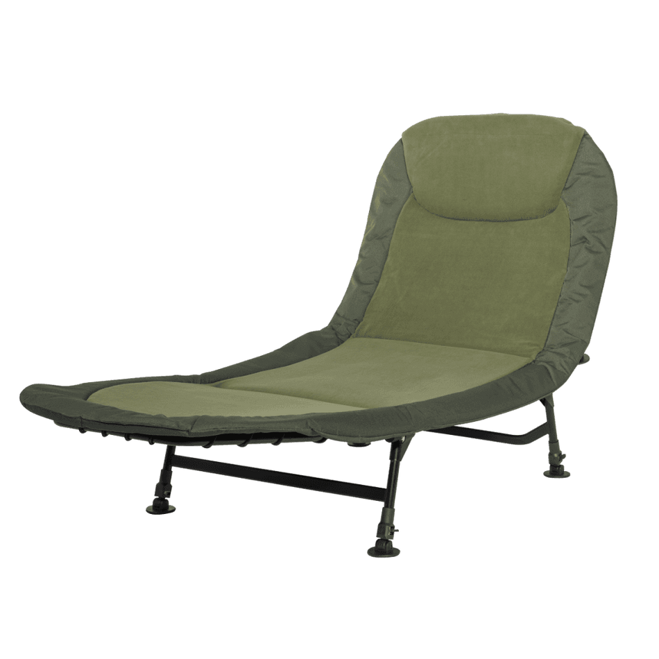 Dellonda Adjustable Bedchair with Fleece Mattress & Pillow Model No- DL77