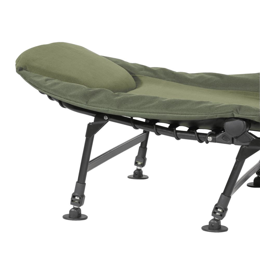 Dellonda Adjustable Bedchair with Fleece Mattress & Pillow Model No- DL77
