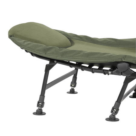 Dellonda Adjustable Bedchair with Fleece Mattress & Pillow Model No- DL77