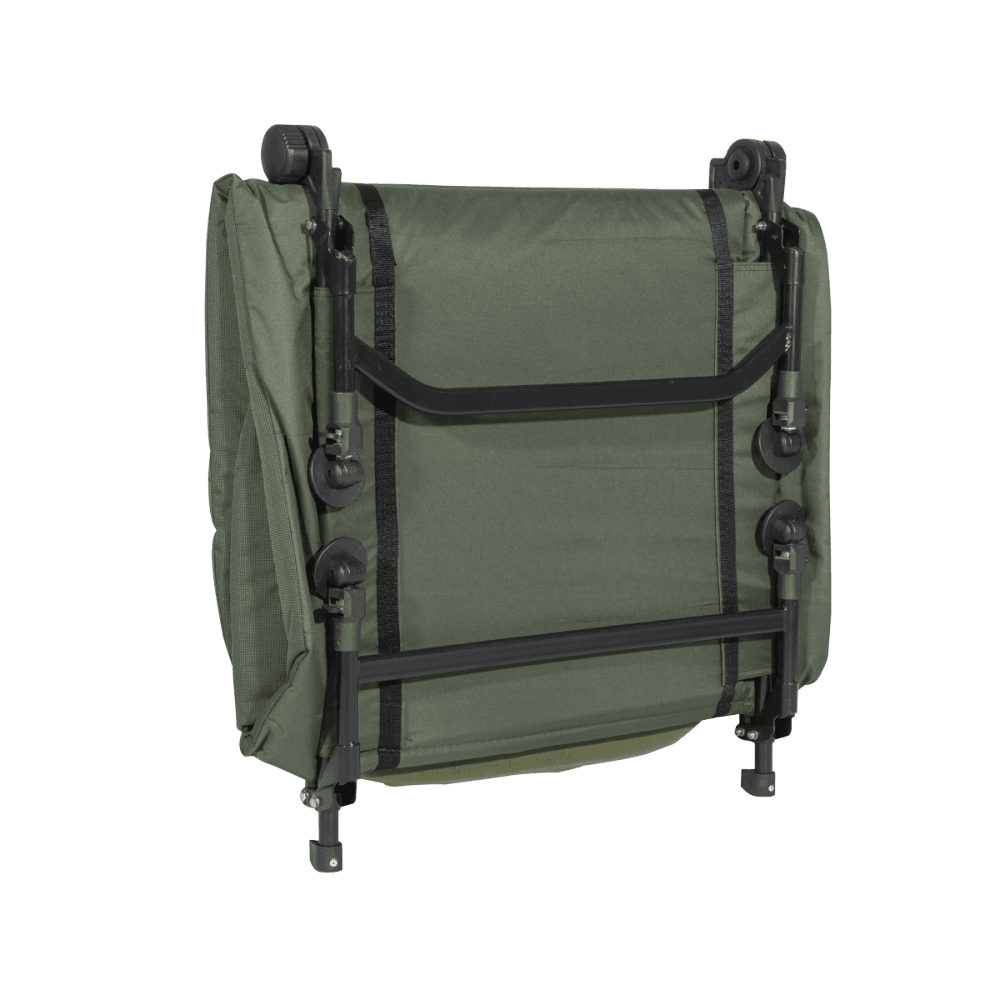 Dellonda Adjustable Bedchair with Fleece Mattress & Pillow Model No- DL77