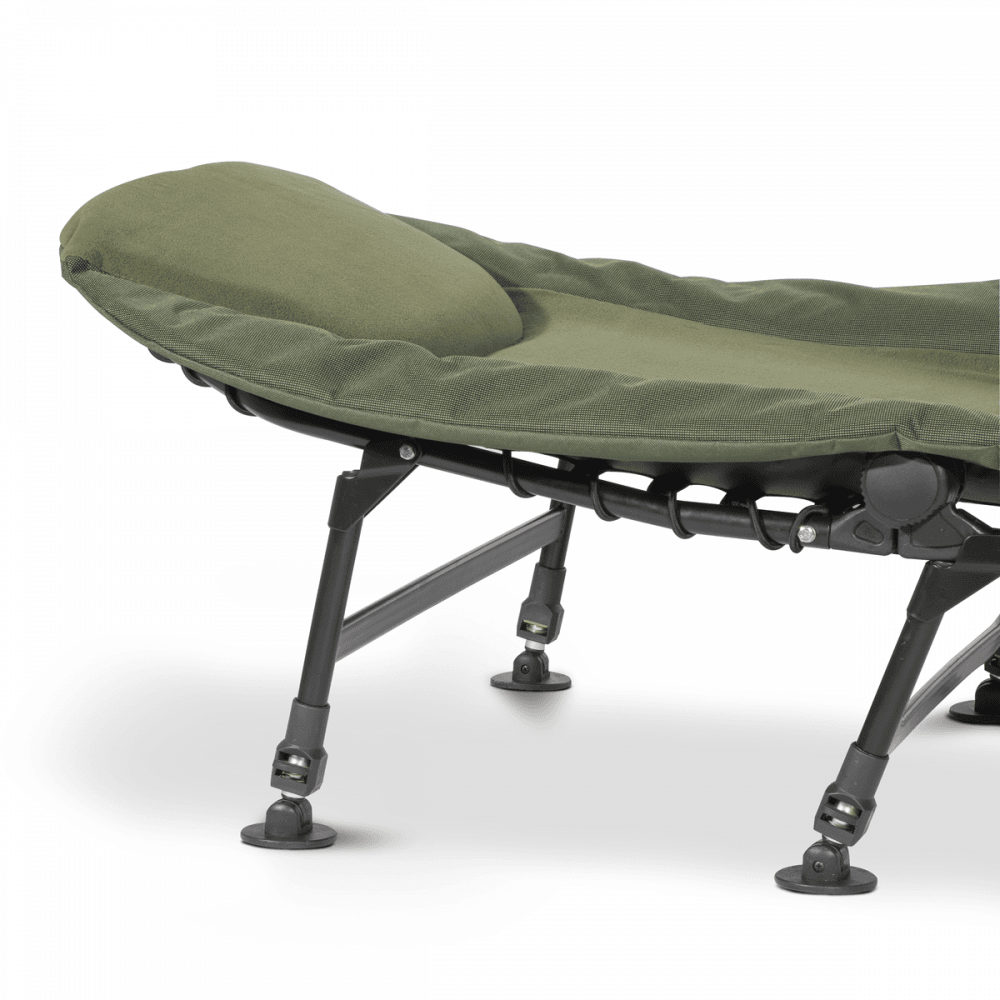 Dellonda Adjustable Bedchair with Fleece Mattress & Pillow Model No- DL78