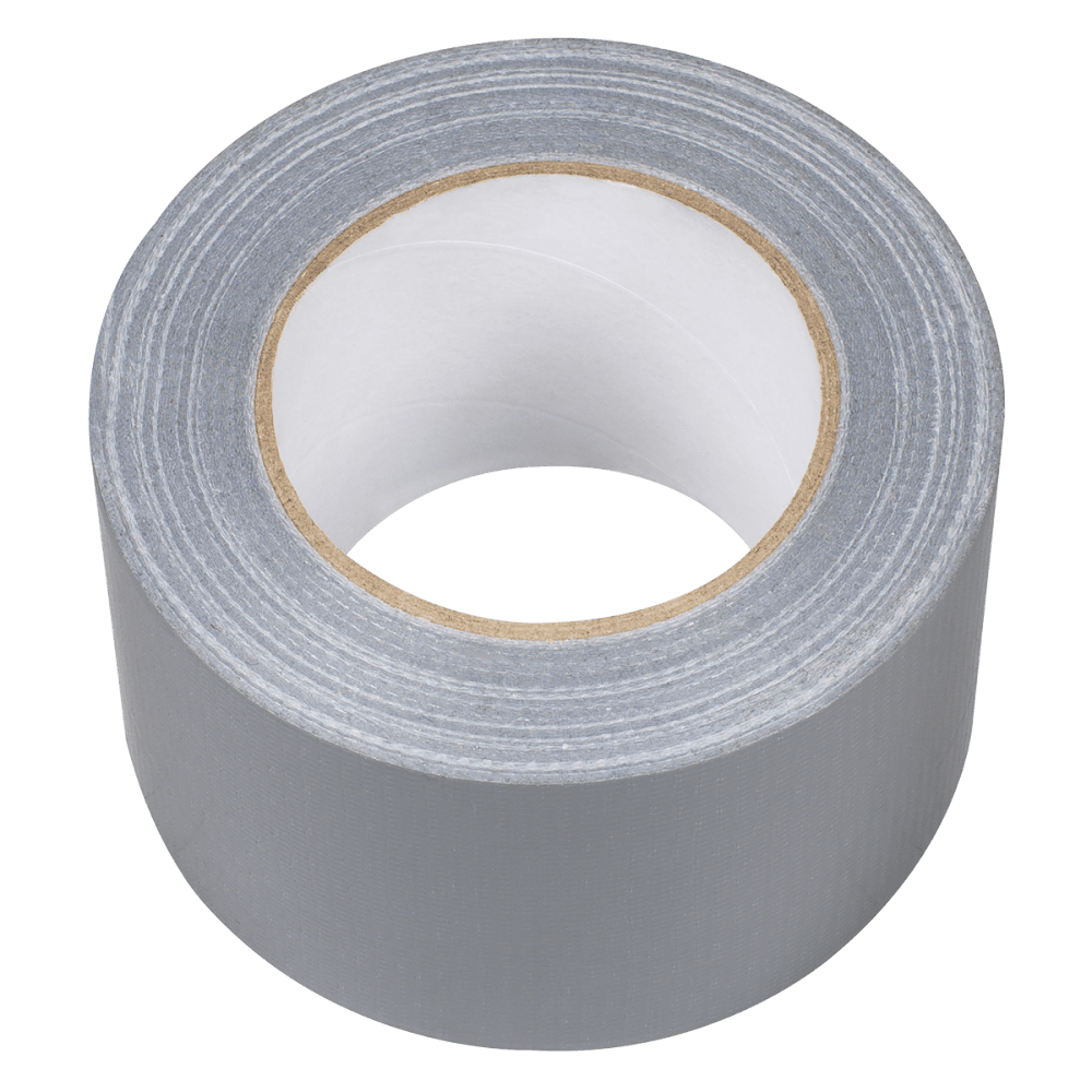 Silver Duct Tape 75mm x 50m Model No- DTS75