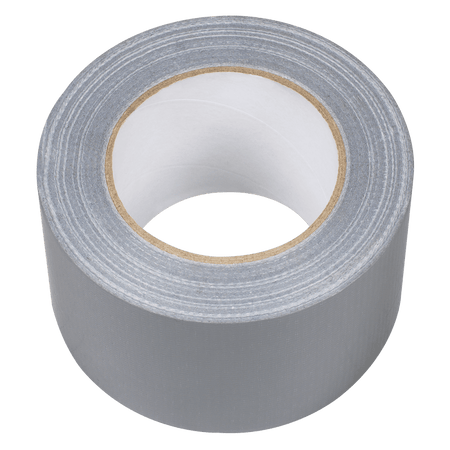 Silver Duct Tape 75mm x 50m Model No- DTS75