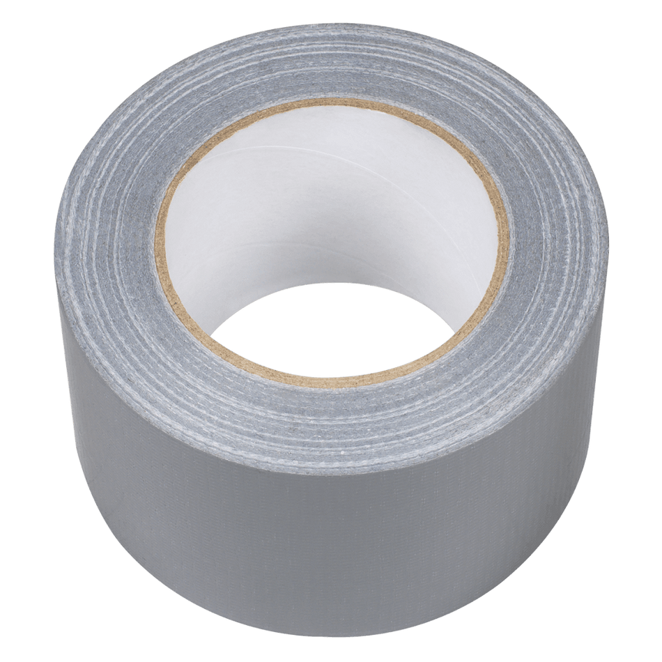 Silver Duct Tape 75mm x 50m Model No- DTS75