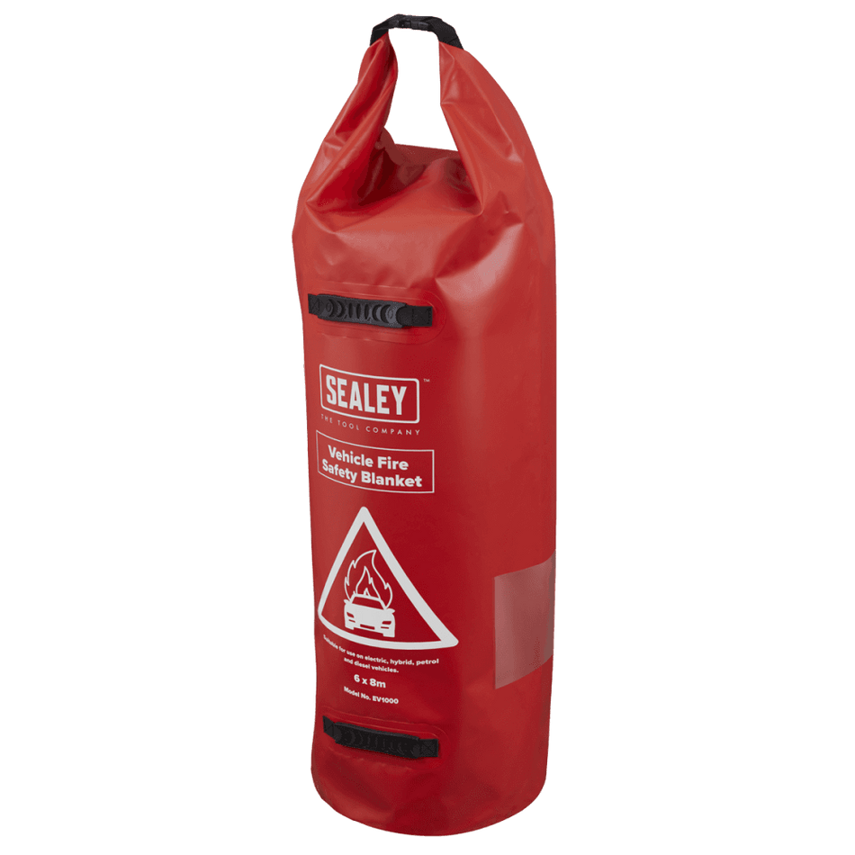Vehicle Fire Safety Blanket - PU Coated 6 x 8m Model No- EV1000
