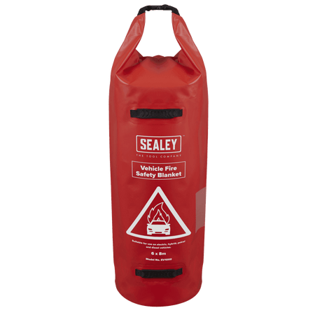 Vehicle Fire Safety Blanket - PU Coated 6 x 8m Model No- EV1000