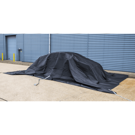 Vehicle Fire Safety Blanket - PU Coated 6 x 8m Model No- EV1000
