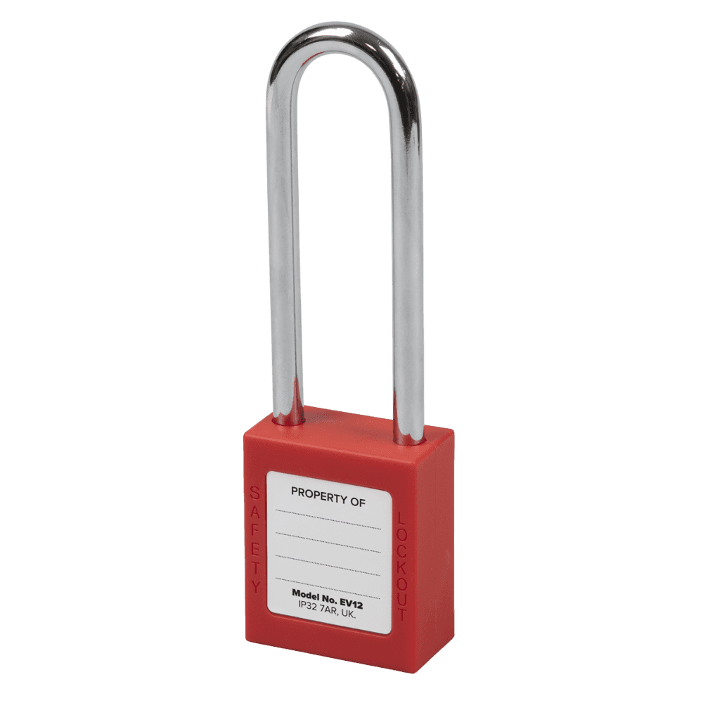 Long Shackle Safety Lockout Padlock Model No- EV12