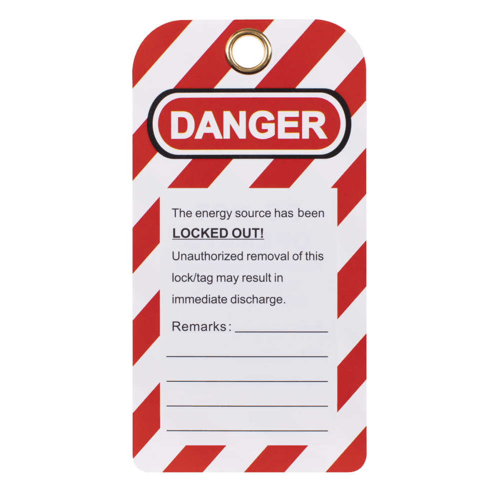 Lockout Safety Tag 10pc Model No- EV17